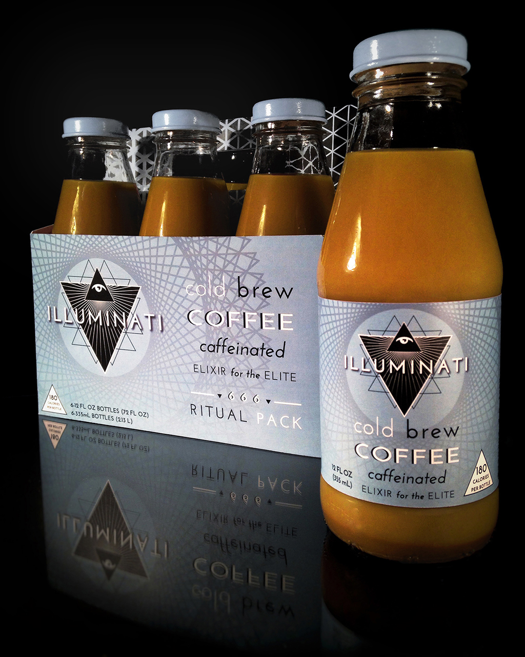 Illuminati Coffee package design